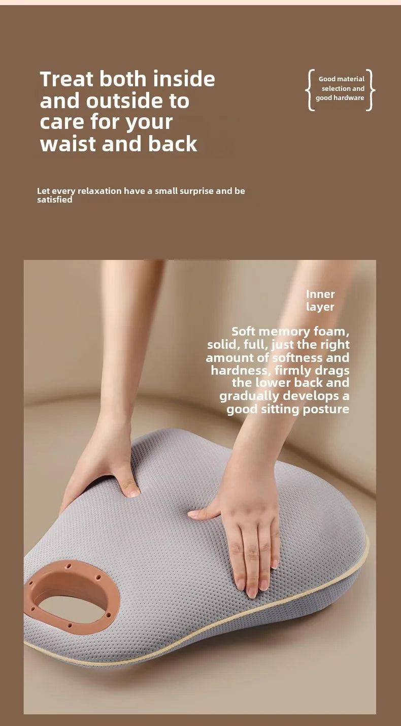 JAIYORL Rechargeable Shiatsu Portable Massager, Massage Cushion for Neck, Shoulder, Back, with Rotating Heads Heat